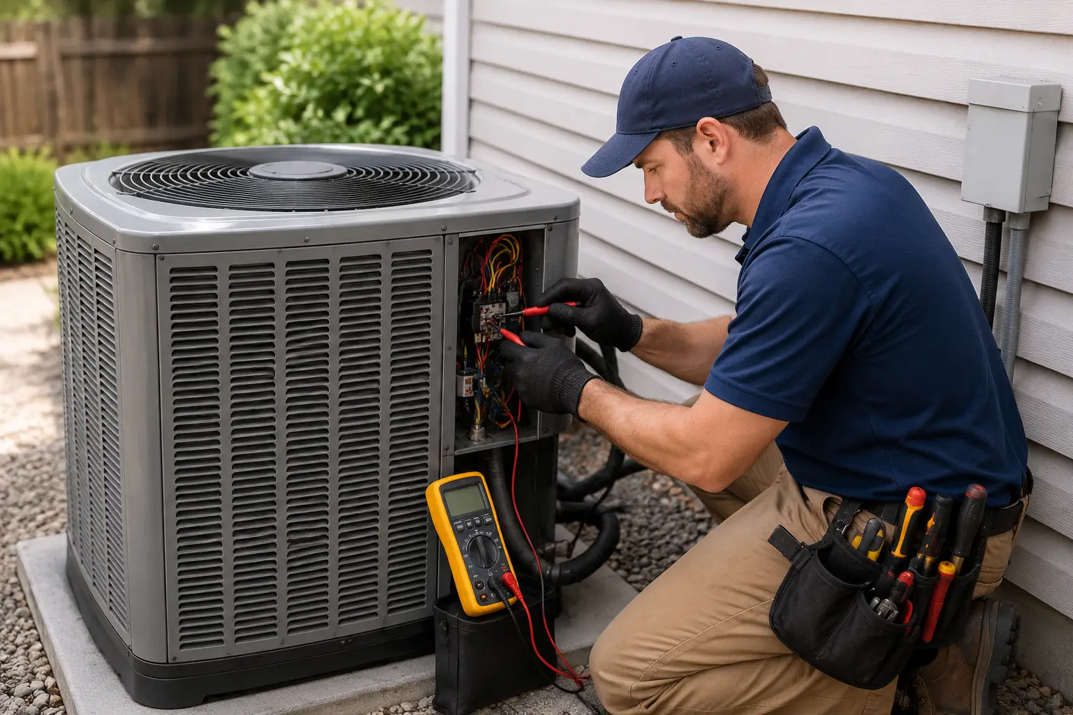 Professional ac repair outdoor