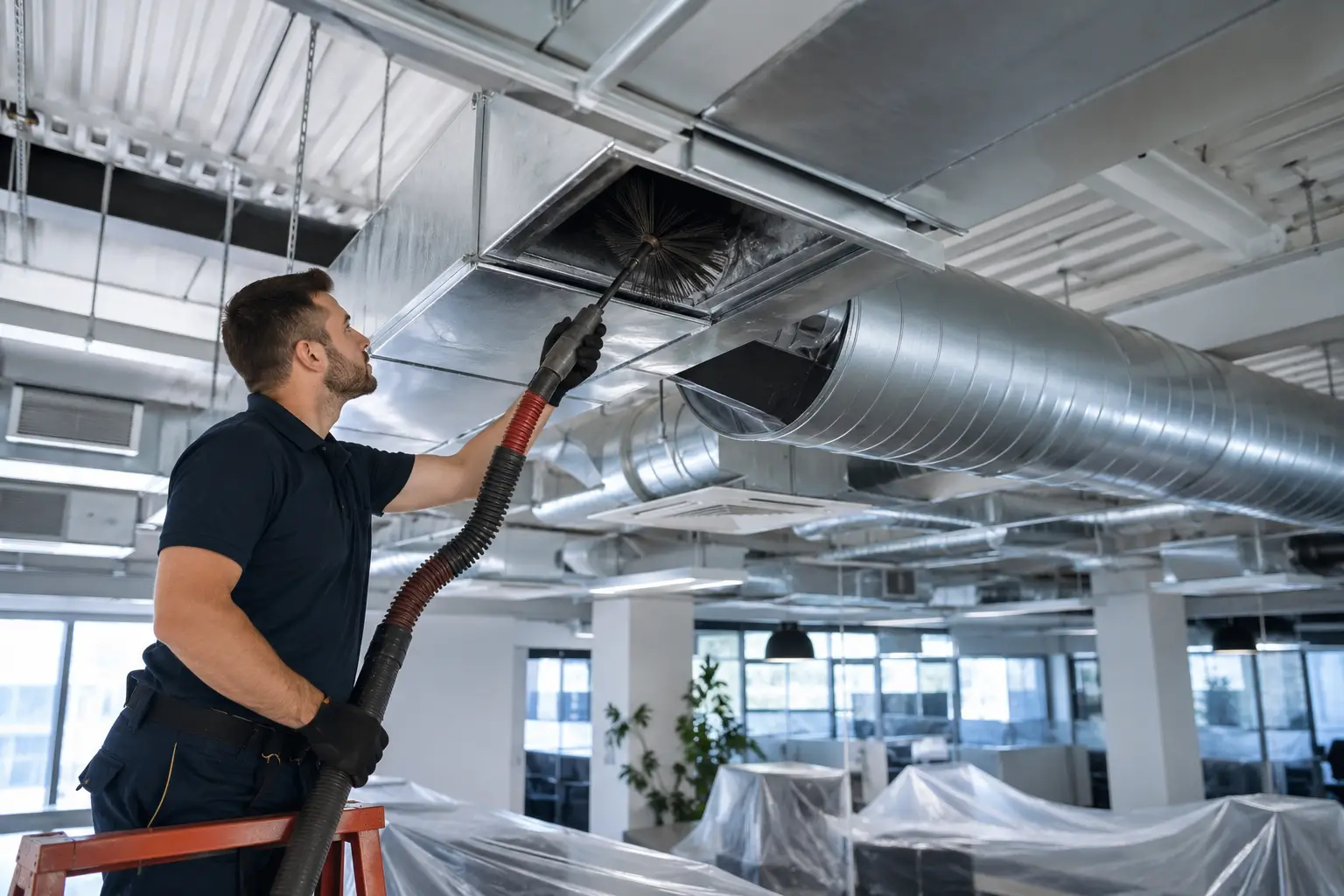 commercial air duct cleaning service