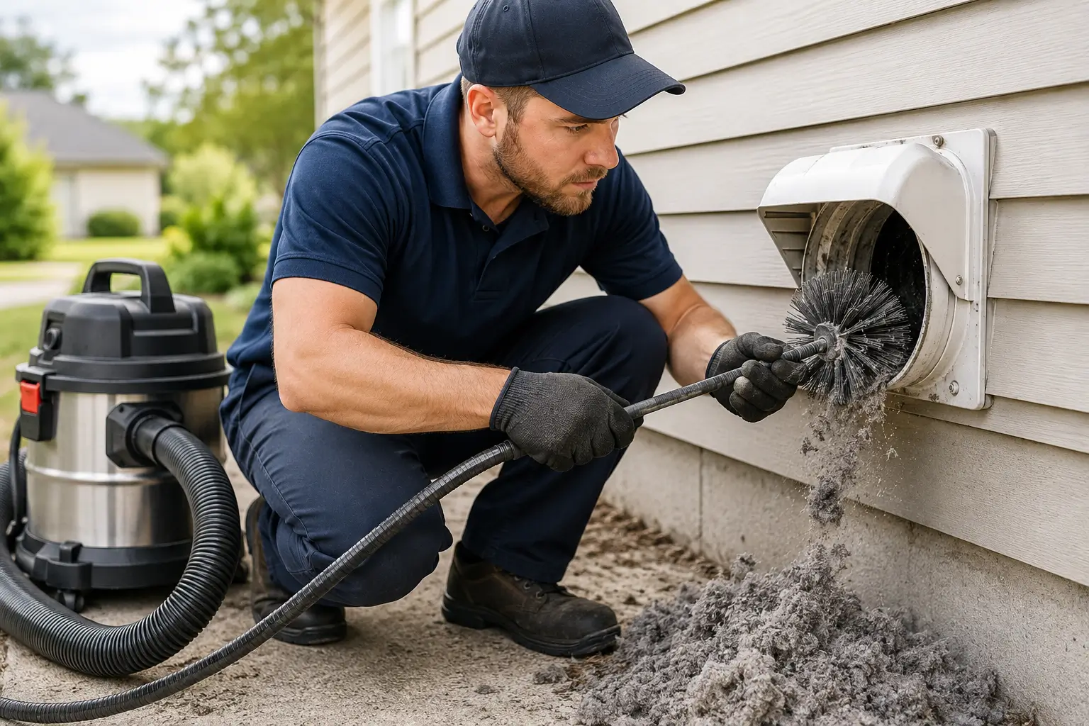 Professional Dryer Vent Cleaning Service